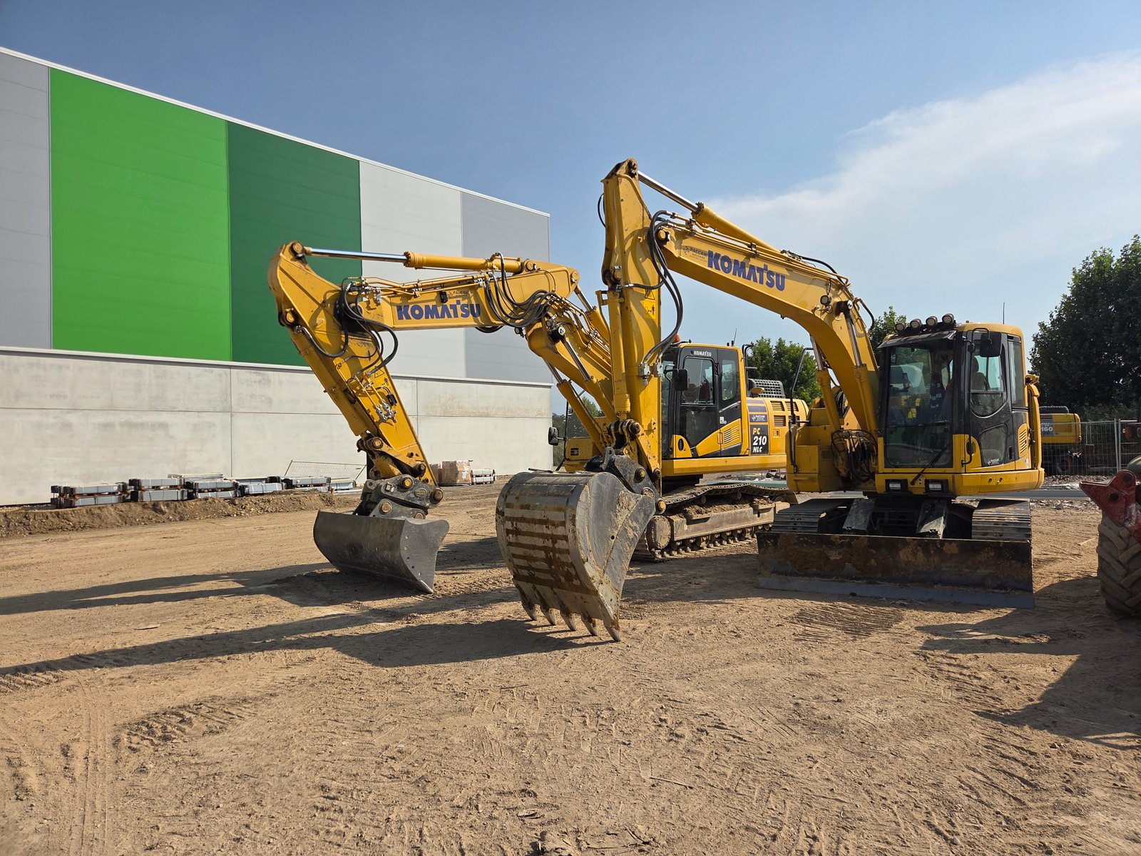 Avanzamento lavori di urbanizzazione Cantiere GSE - Torrevecchia pia