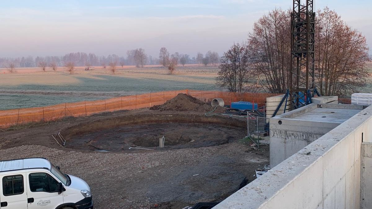 Depuratore a Castiglione D'adda