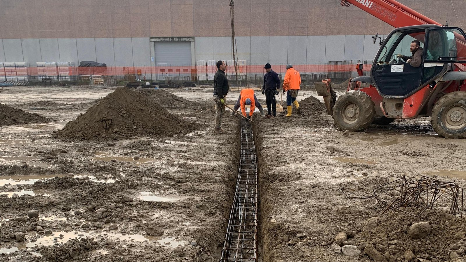 Costruzione edificio industriale per Tecno-ventil SPA