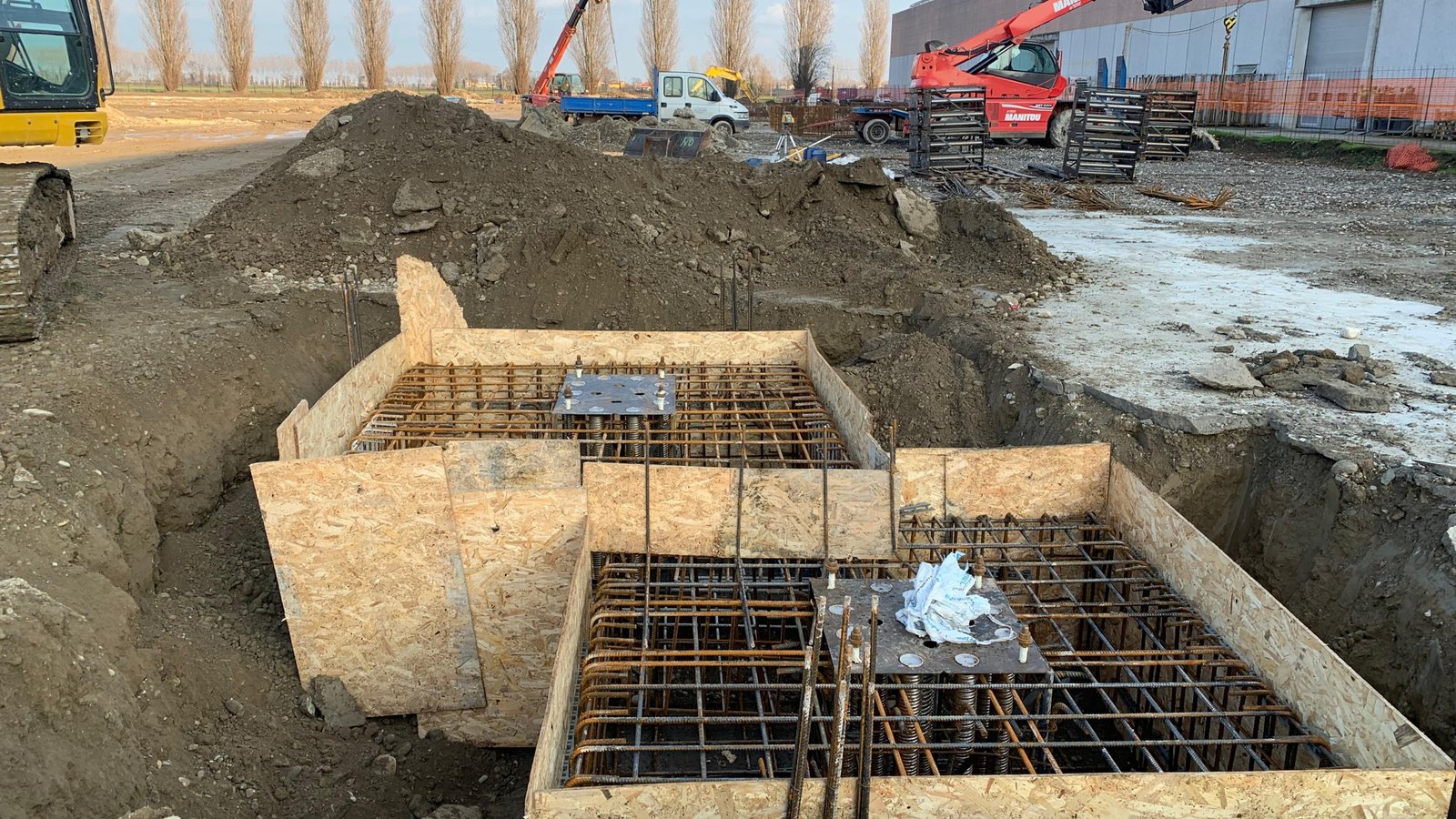 Costruzione edificio industriale per Tecno-ventil SPA