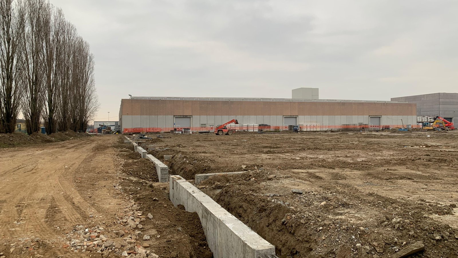 Costruzione edificio industriale per Tecno-ventil SPA