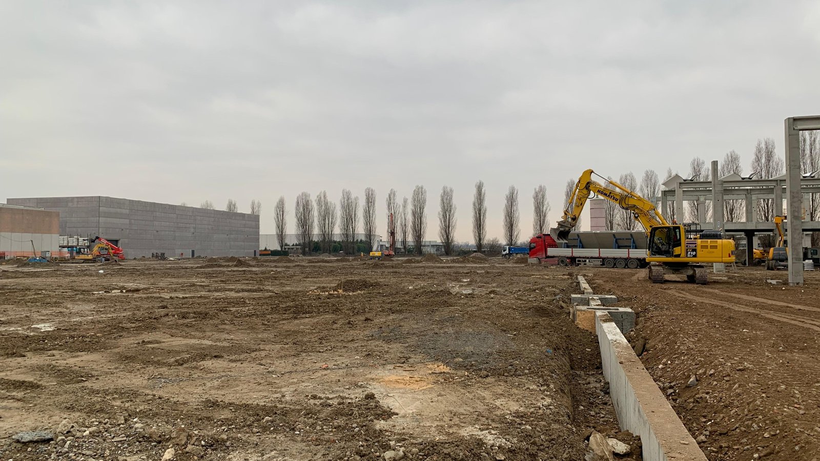 Costruzione edificio industriale per Tecno-ventil SPA